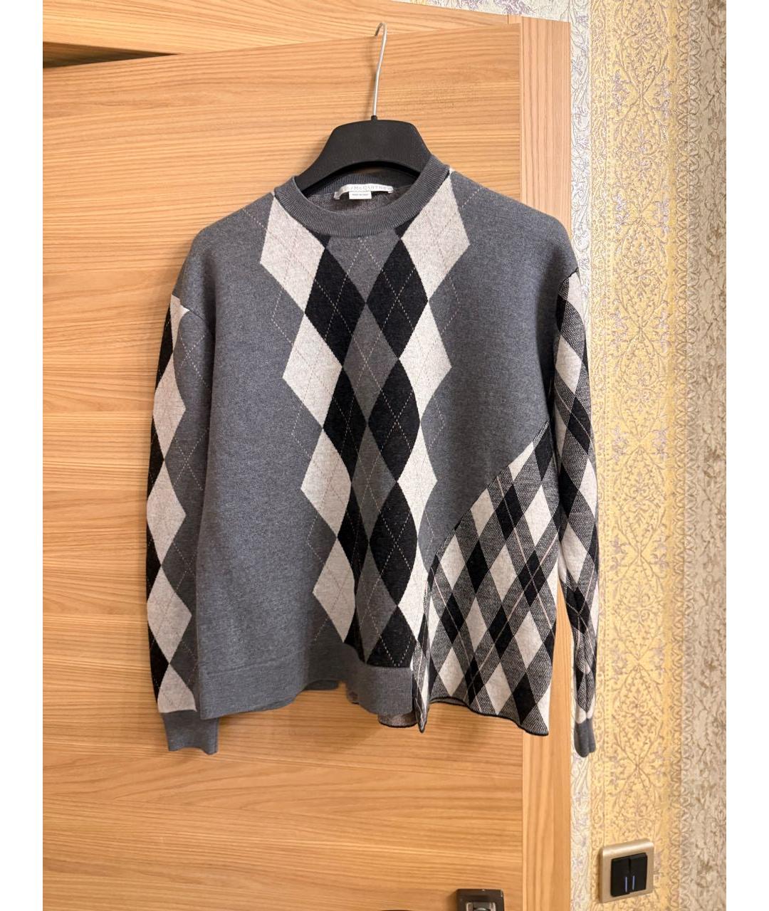 STELLA MCCARTNEY Серый шерстяной джемпер / свитер, фото 6