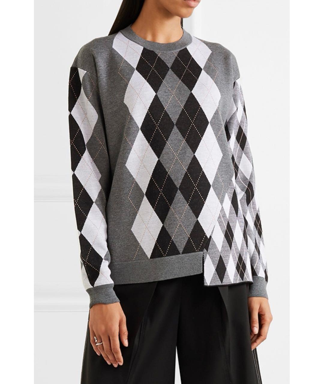 STELLA MCCARTNEY Серый шерстяной джемпер / свитер, фото 7