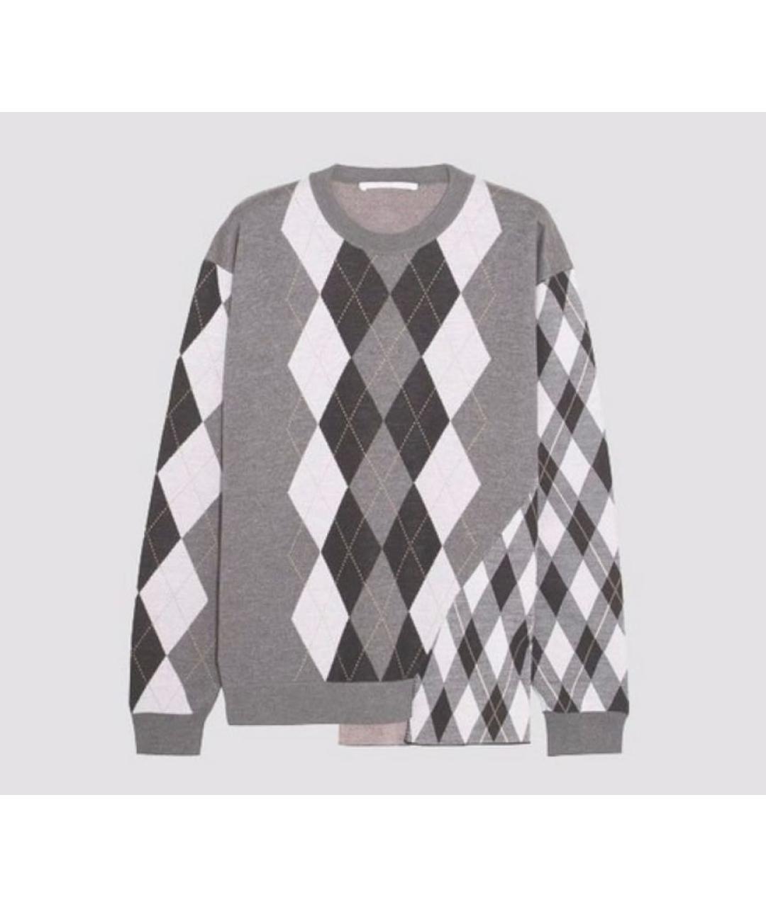 STELLA MCCARTNEY Серый шерстяной джемпер / свитер, фото 9