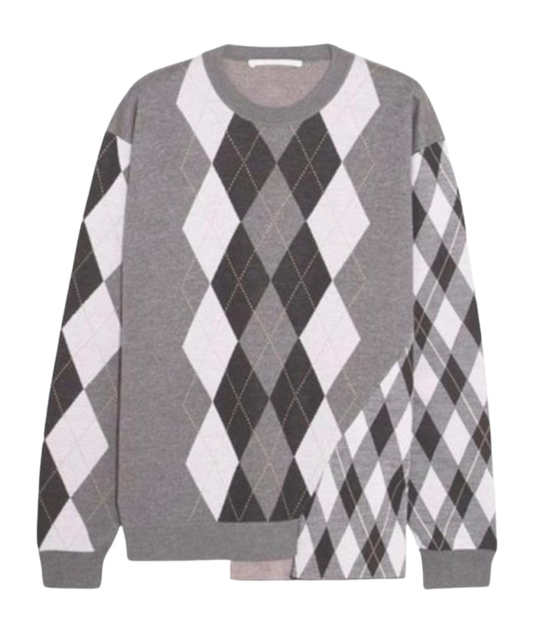 STELLA MCCARTNEY Серый шерстяной джемпер / свитер, фото 1