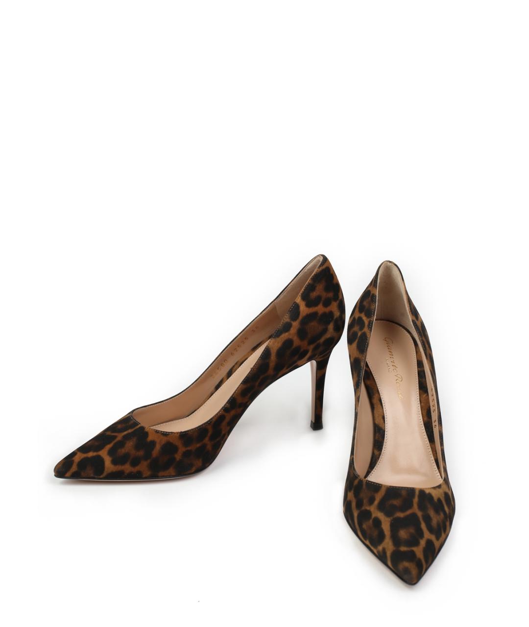 GIANVITO ROSSI Мульти туфли, фото 5