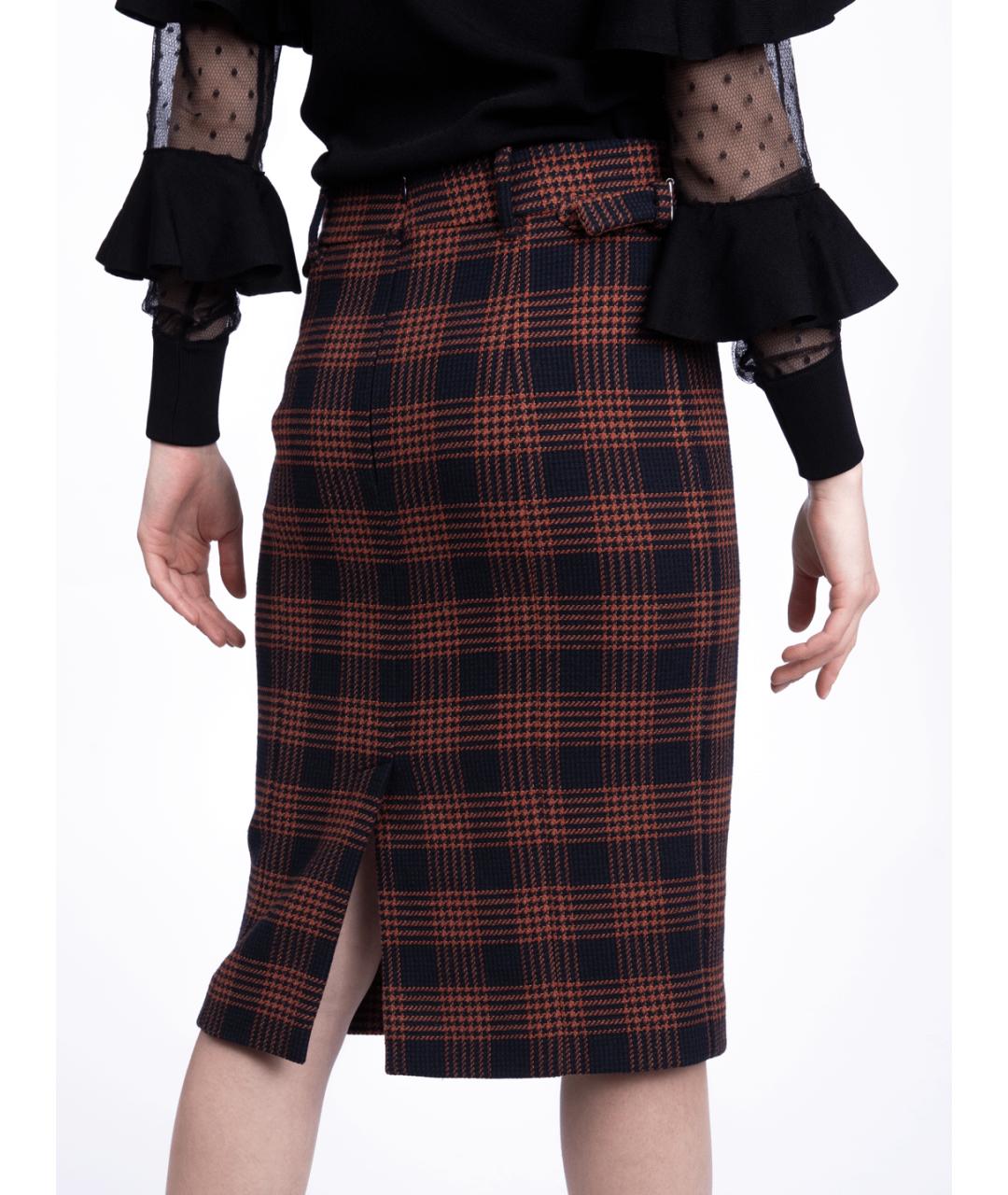 VALENTINO Мульти юбка миди, фото 2