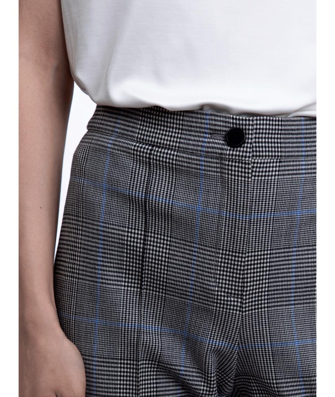 THEORY Серые прямые брюки, фото 2