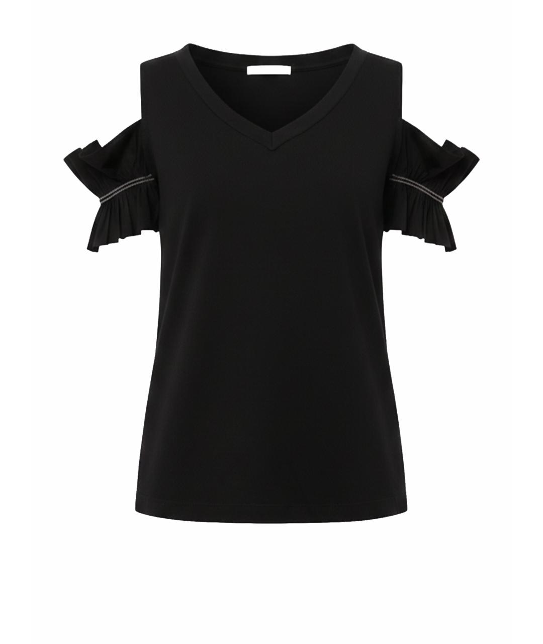 BRUNELLO CUCINELLI Черная майка, фото 1