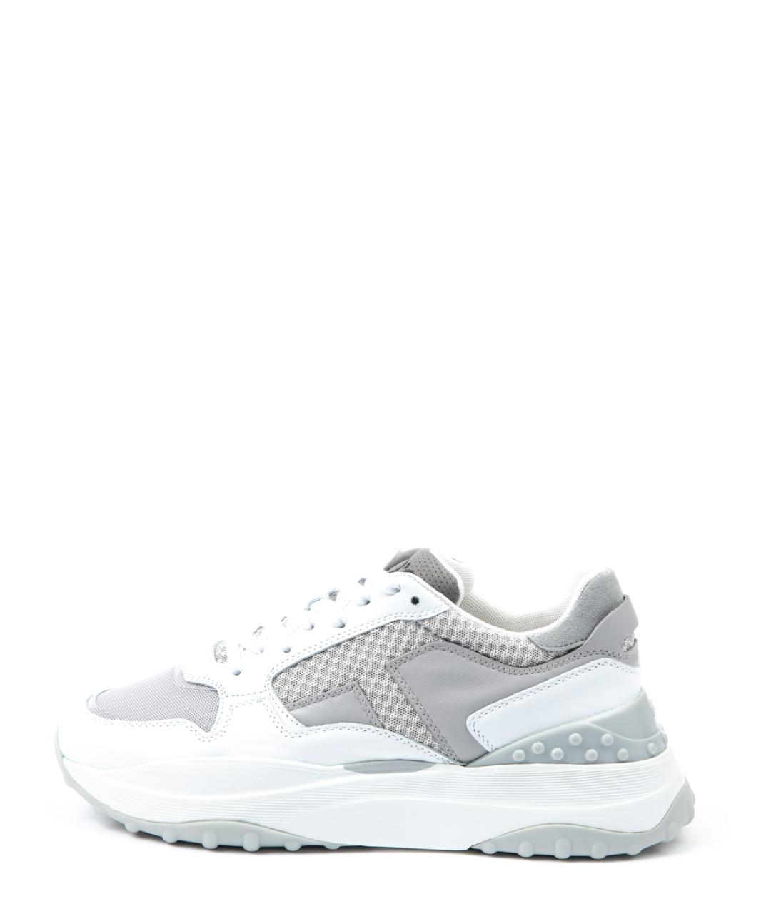 TOD'S Серые текстильные кроссовки, фото 5