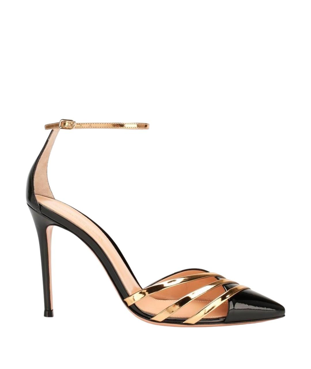 GIANVITO ROSSI Черные босоножки, фото 1