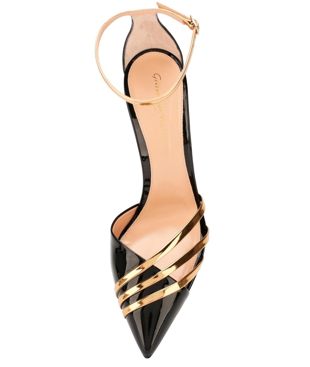 GIANVITO ROSSI Черные босоножки, фото 4