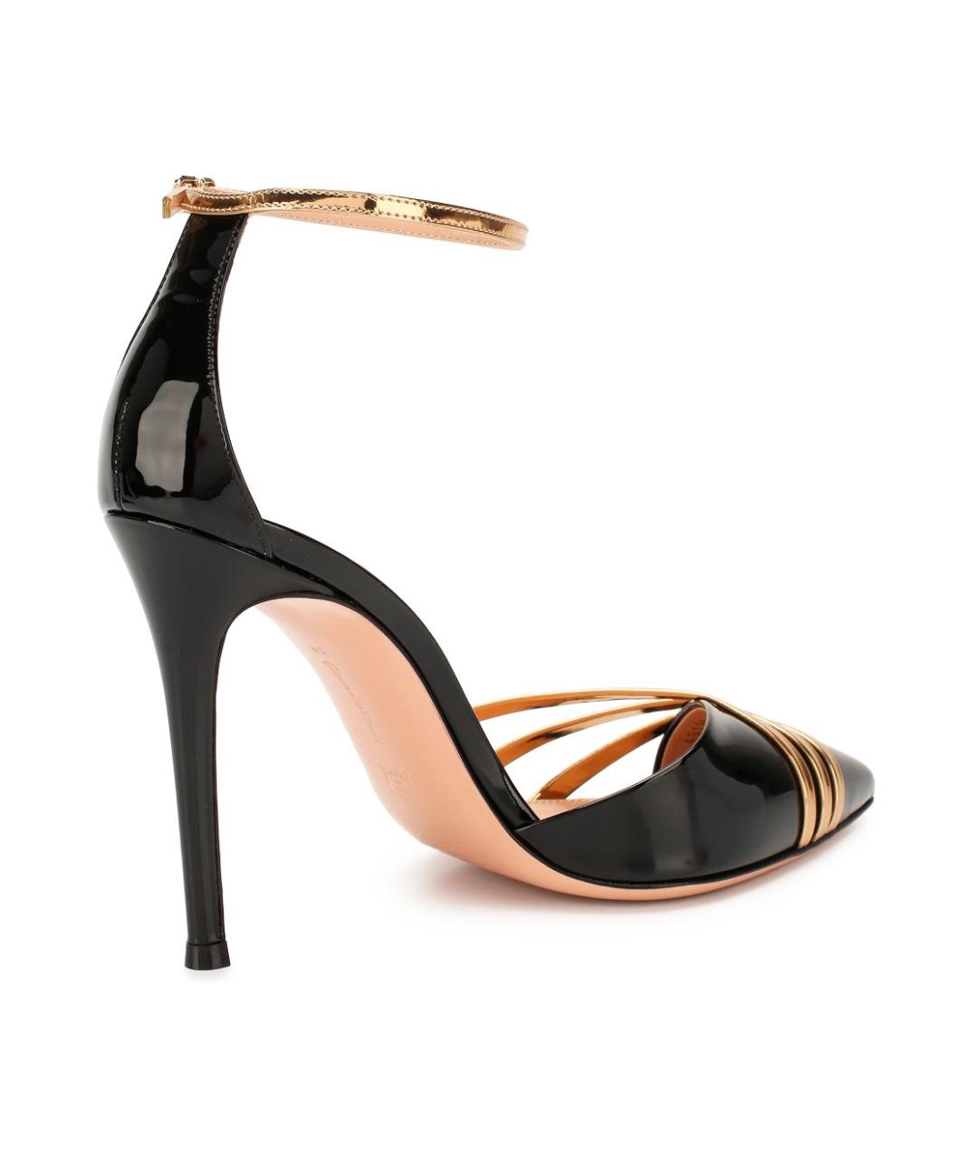 GIANVITO ROSSI Черные босоножки, фото 3