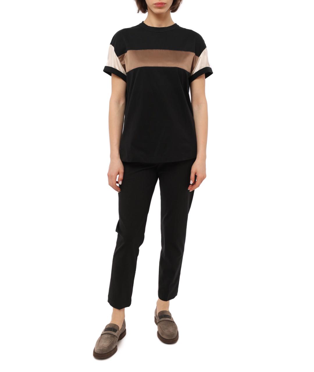 BRUNELLO CUCINELLI Мульти хлопковая футболка, фото 2