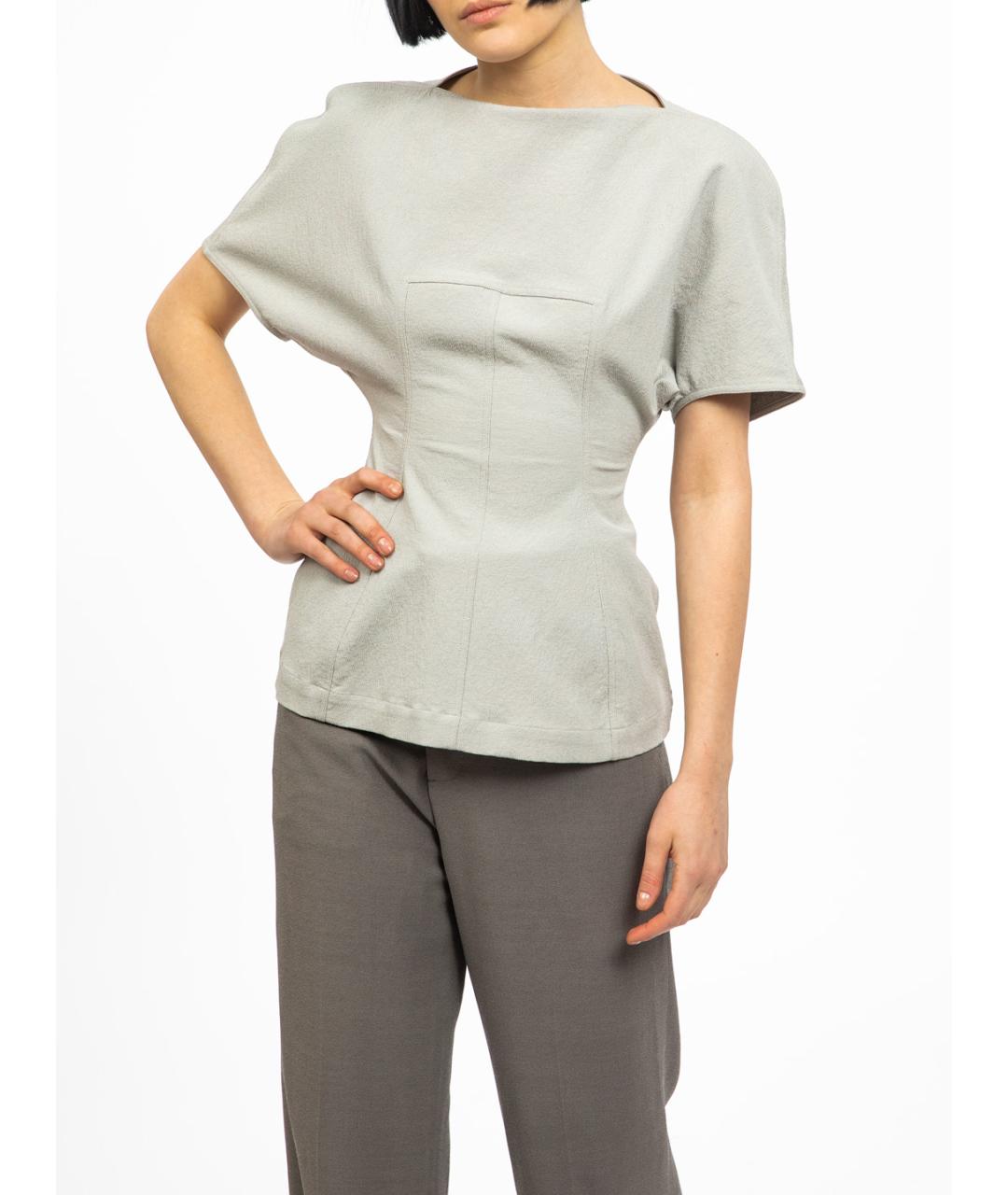 RICK OWENS Серая майка, фото 1