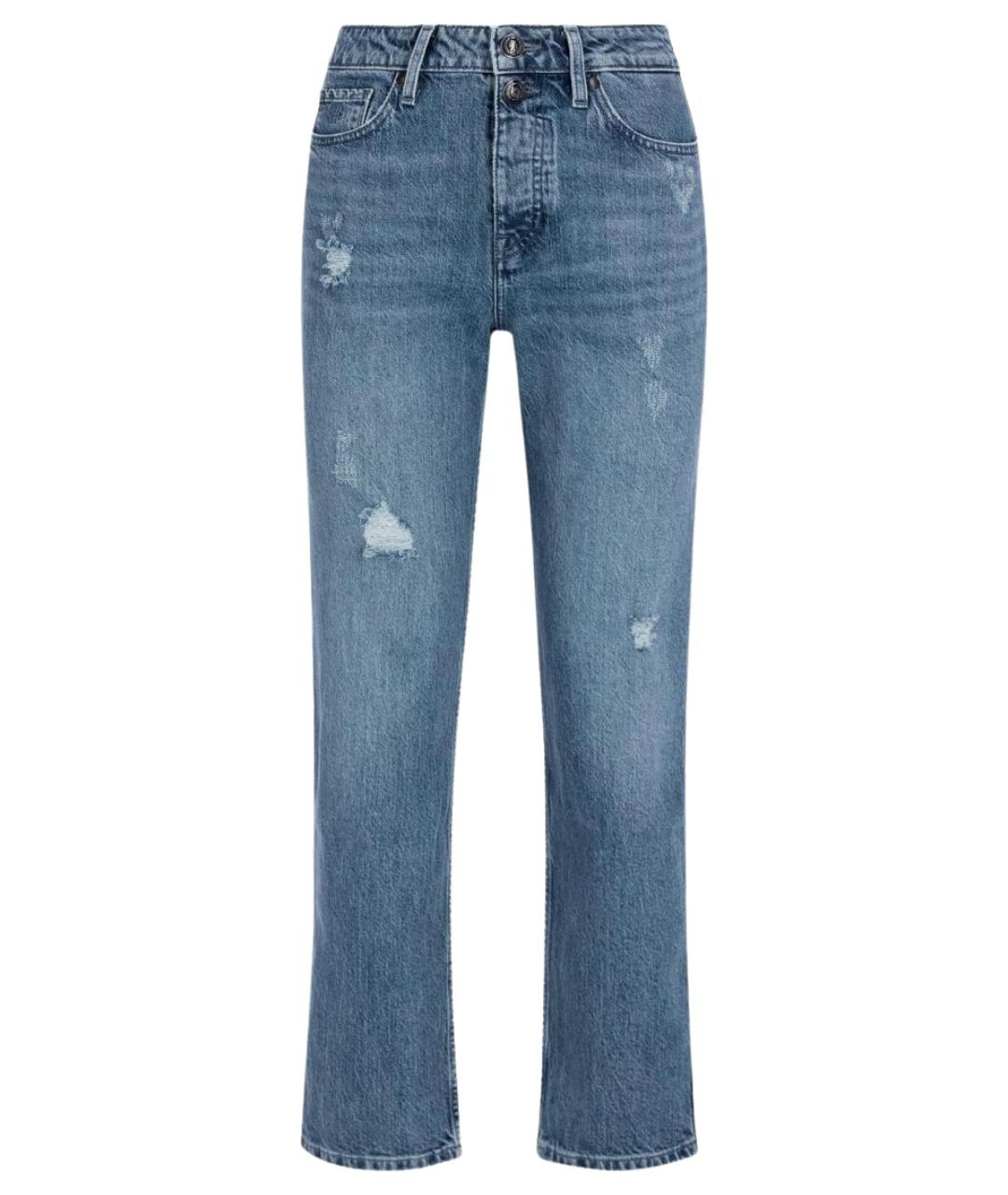 TOMMY HILFIGER Синие прямые джинсы, фото 1