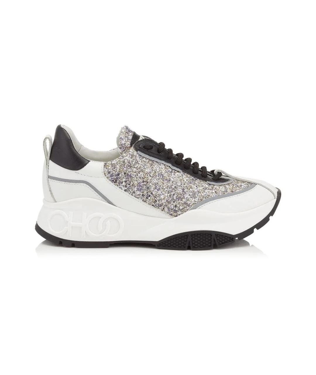 JIMMY CHOO Мульти текстильные кроссовки, фото 1