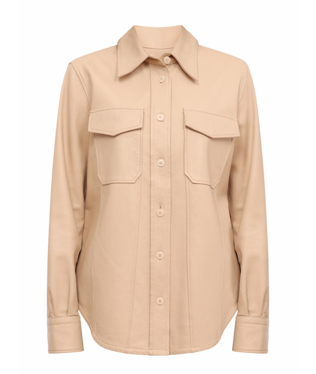 CALVIN KLEIN Кожаная рубашка, фото 1