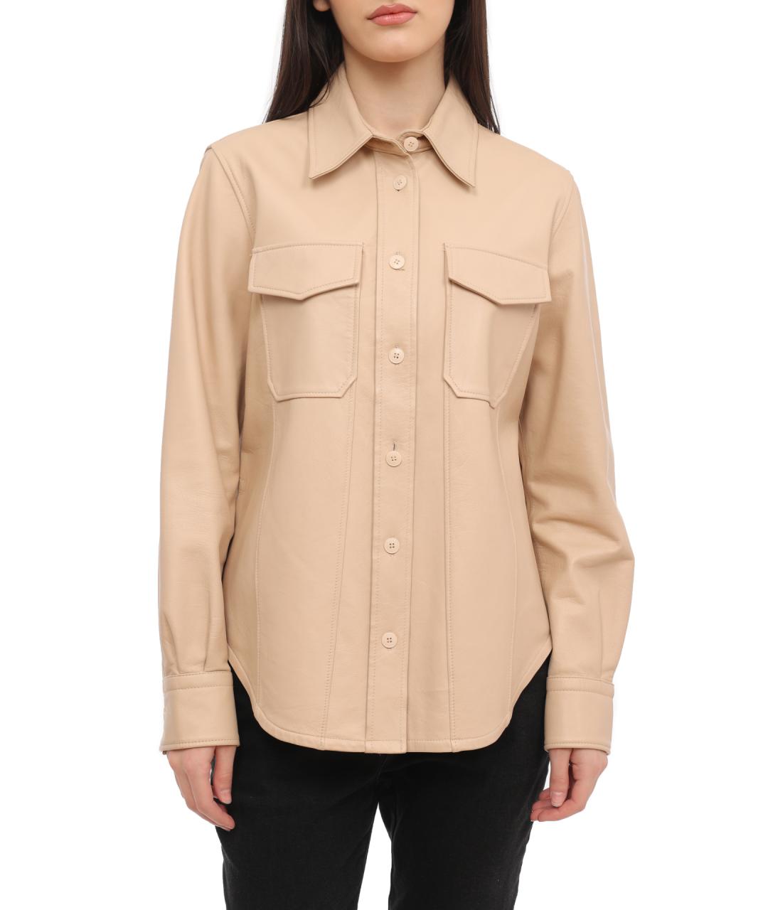 CALVIN KLEIN Кожаная рубашка, фото 6