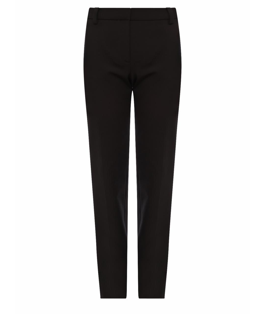 CALVIN KLEIN Черные прямые брюки, фото 1