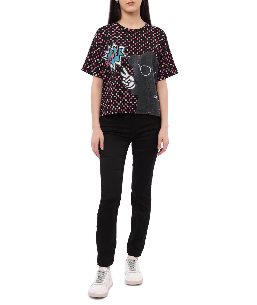 EMPORIO ARMANI Мульти хлопковая футболка, фото 2