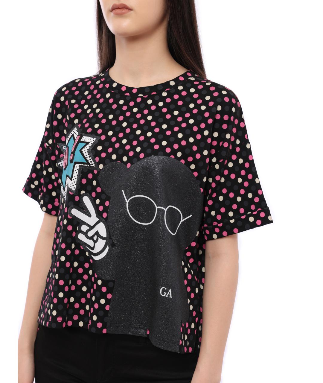 EMPORIO ARMANI Мульти хлопковая футболка, фото 4