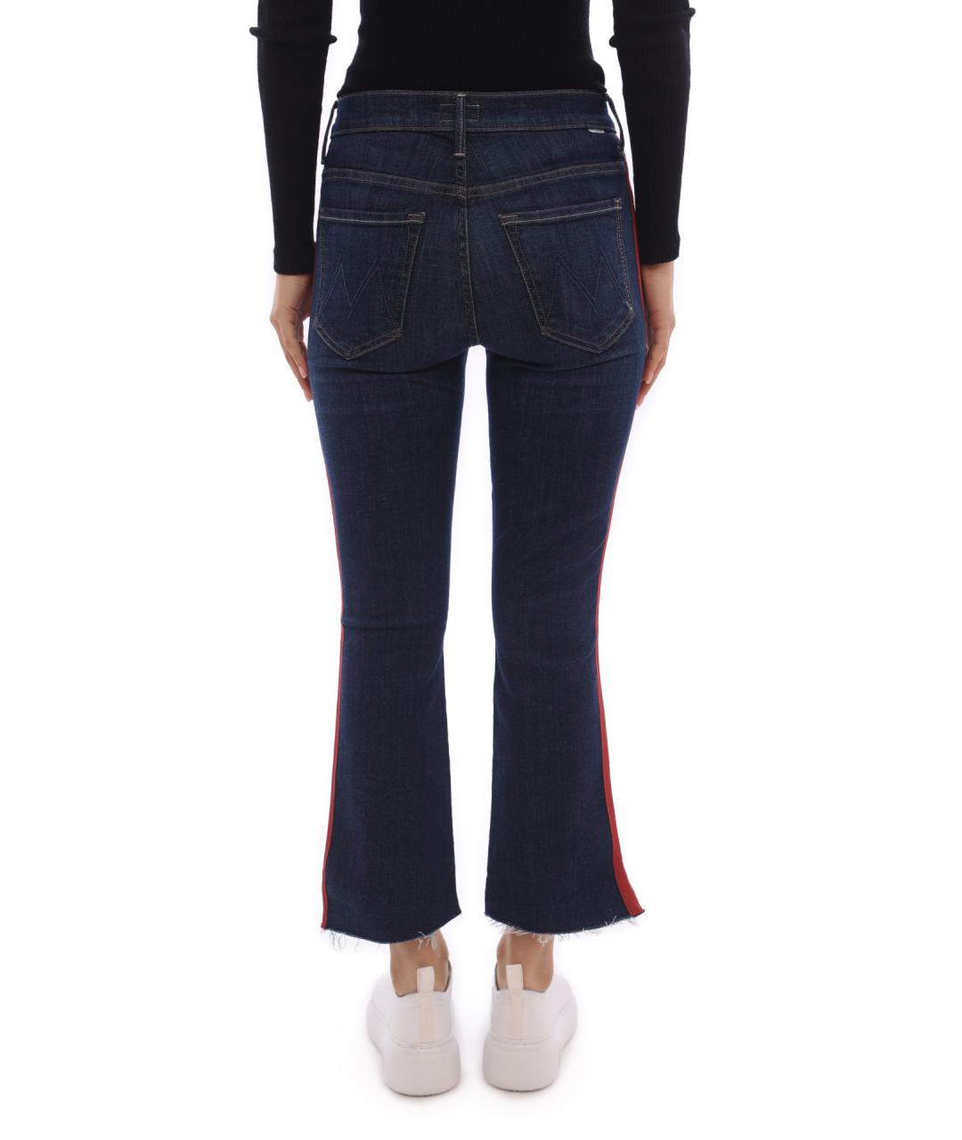 MOTHER Синие хлопковые джинсы слим, фото 3