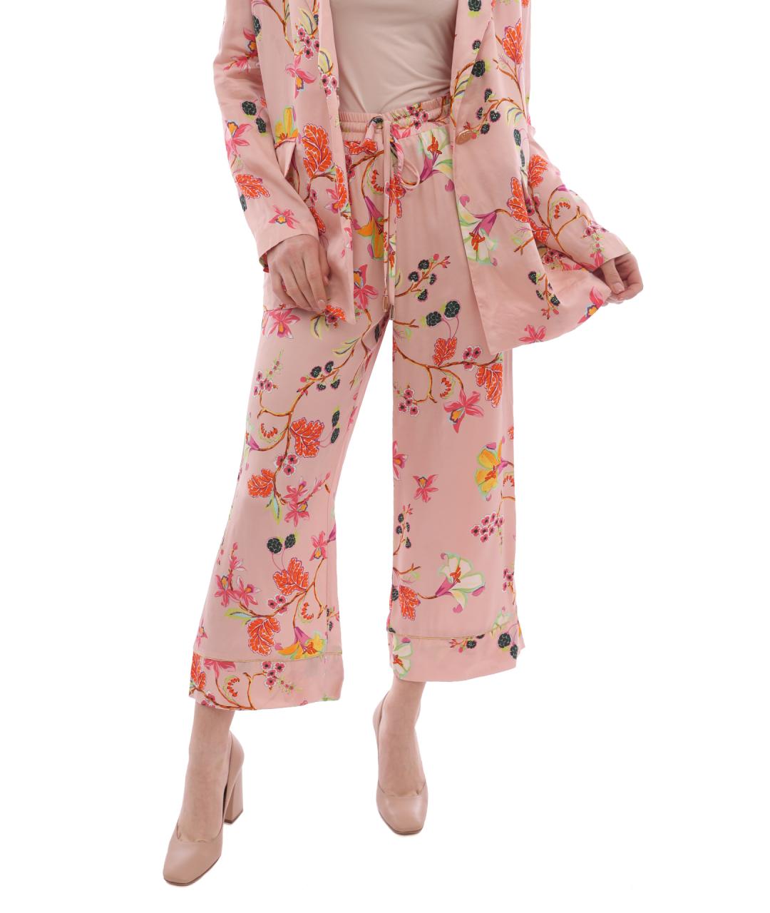 LIU JO Розовые прямые брюки, фото 10