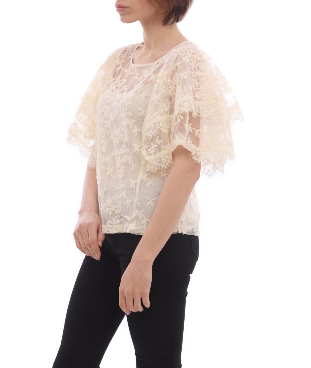 LIU JO Белая майка, фото 4