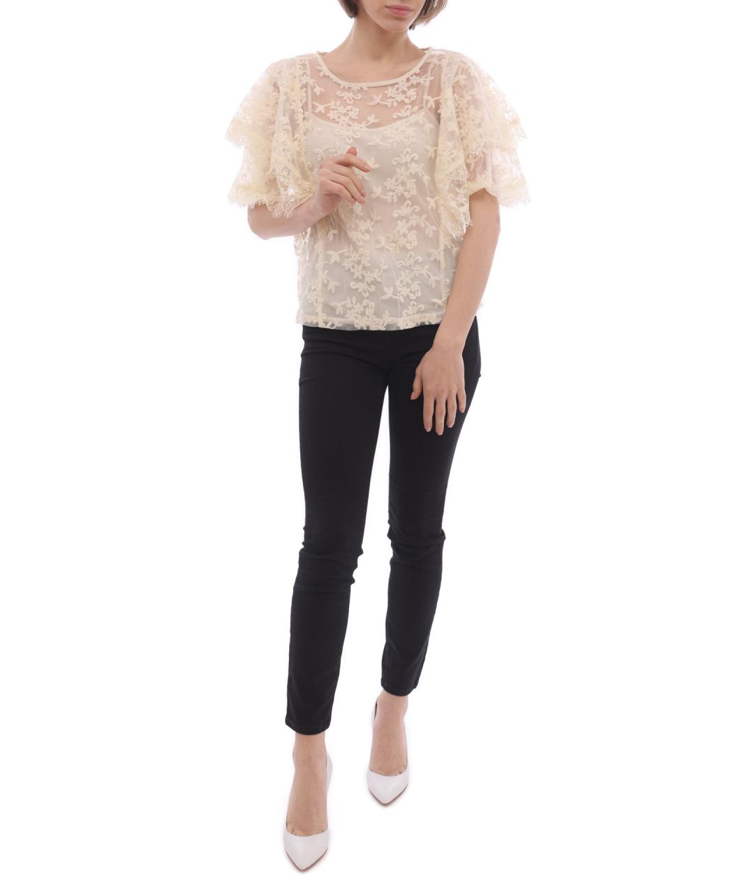 LIU JO Белая майка, фото 2