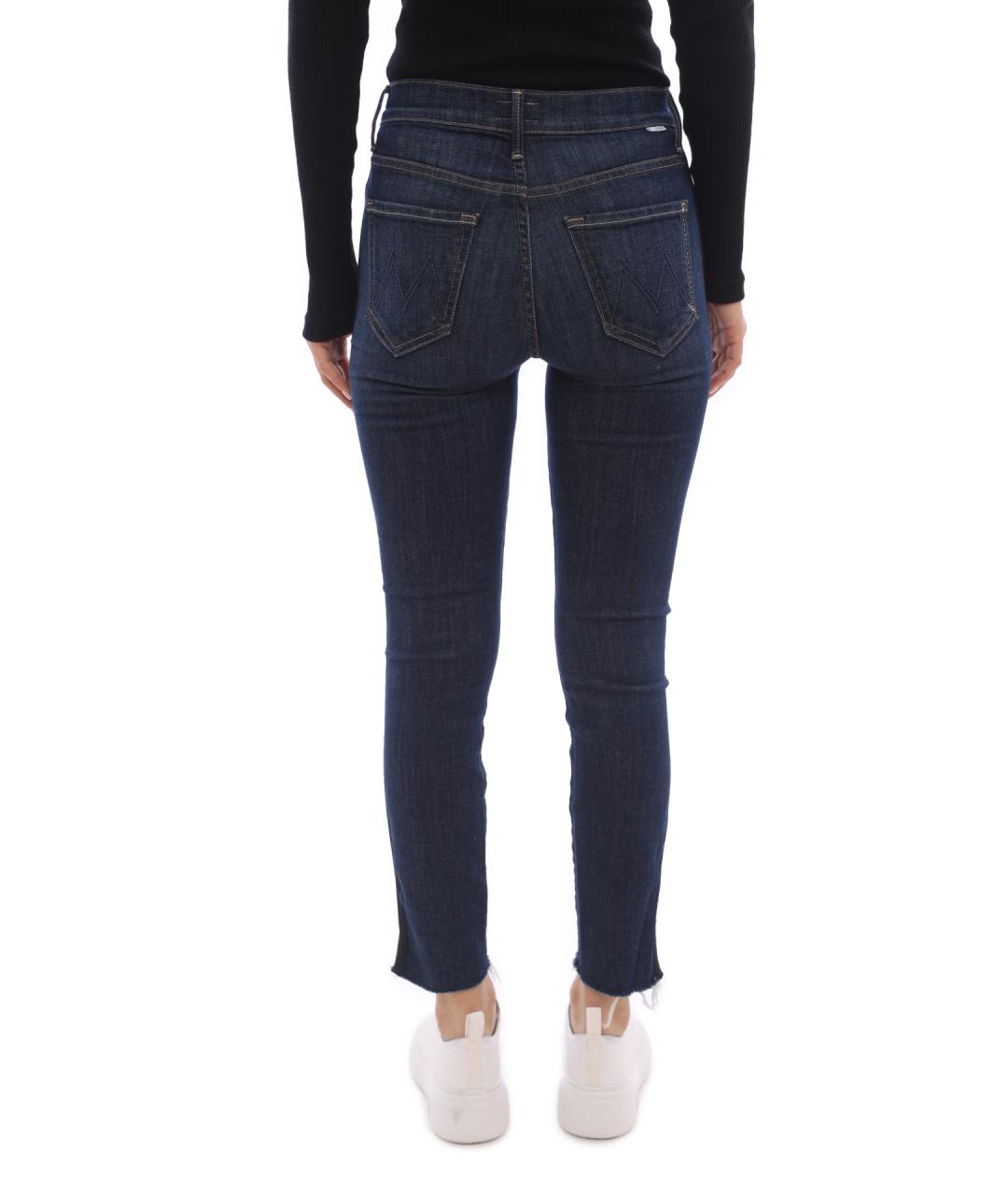 MOTHER Синие прямые джинсы, фото 4