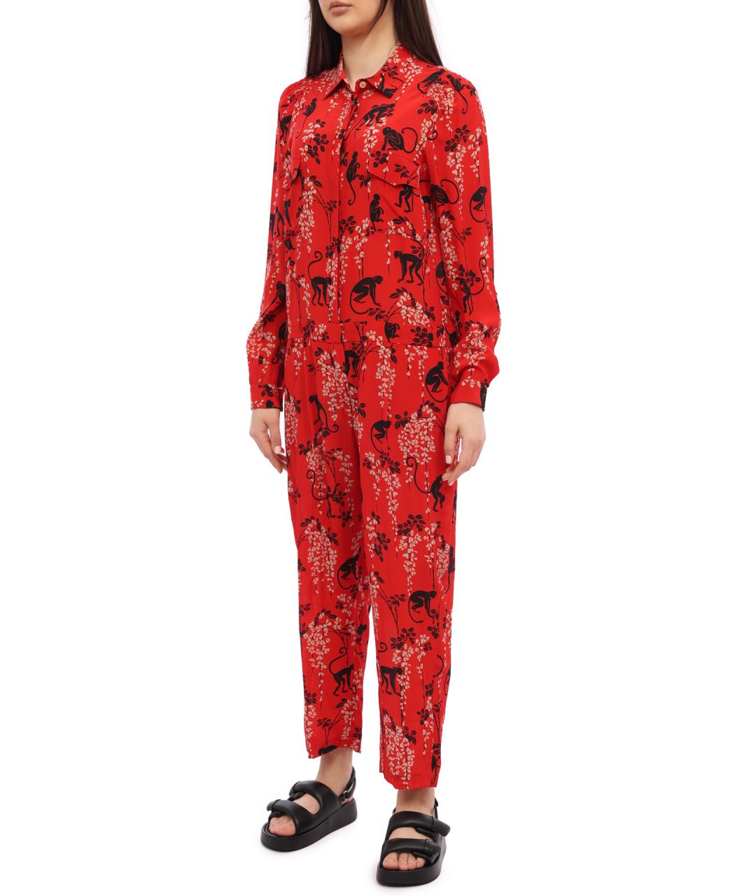 VALENTINO Красный комбинезон, фото 3