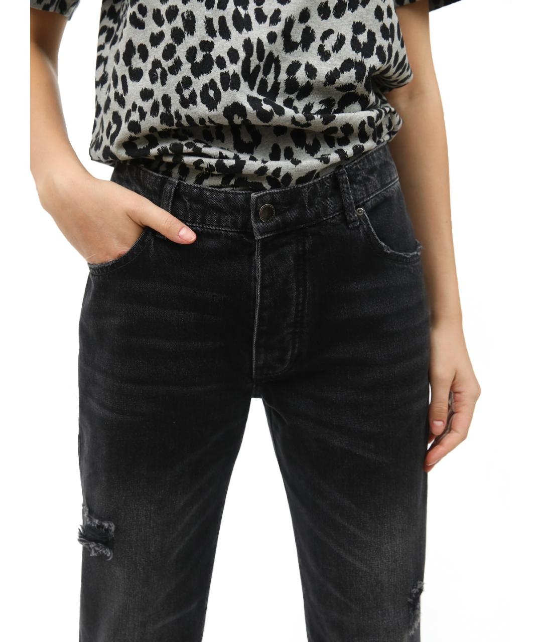 VICTORIA BECKHAM Серые прямые джинсы, фото 5