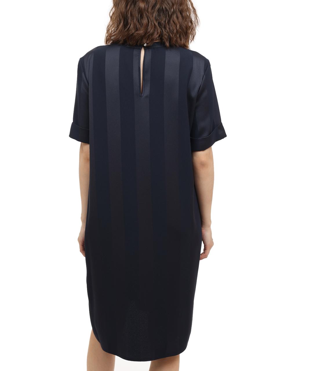 TOMMY HILFIGER Синее повседневное платье, фото 3