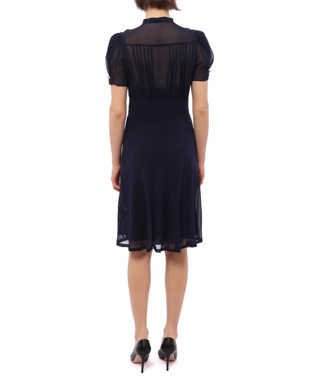 POLO RALPH LAUREN Синее повседневное платье, фото 3