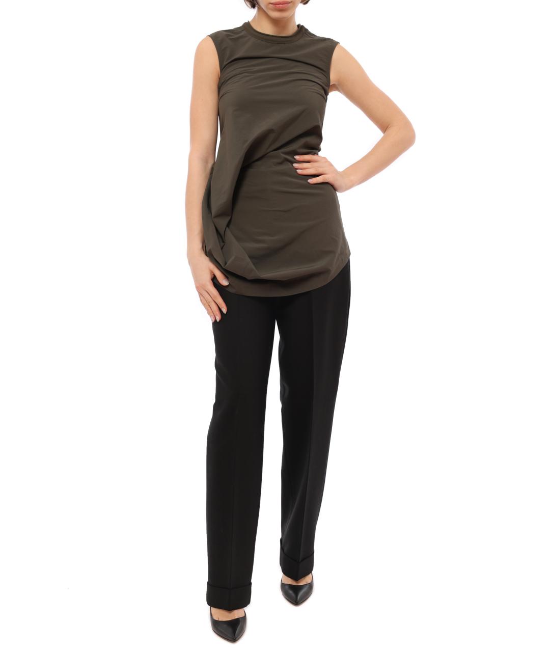 RICK OWENS Зеленая майка, фото 1