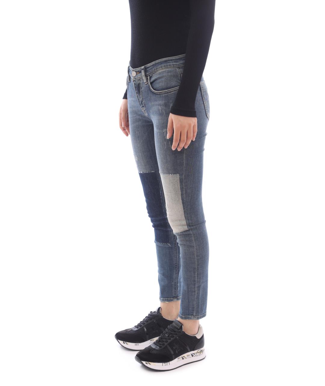 VICTORIA BECKHAM Синие прямые джинсы, фото 3