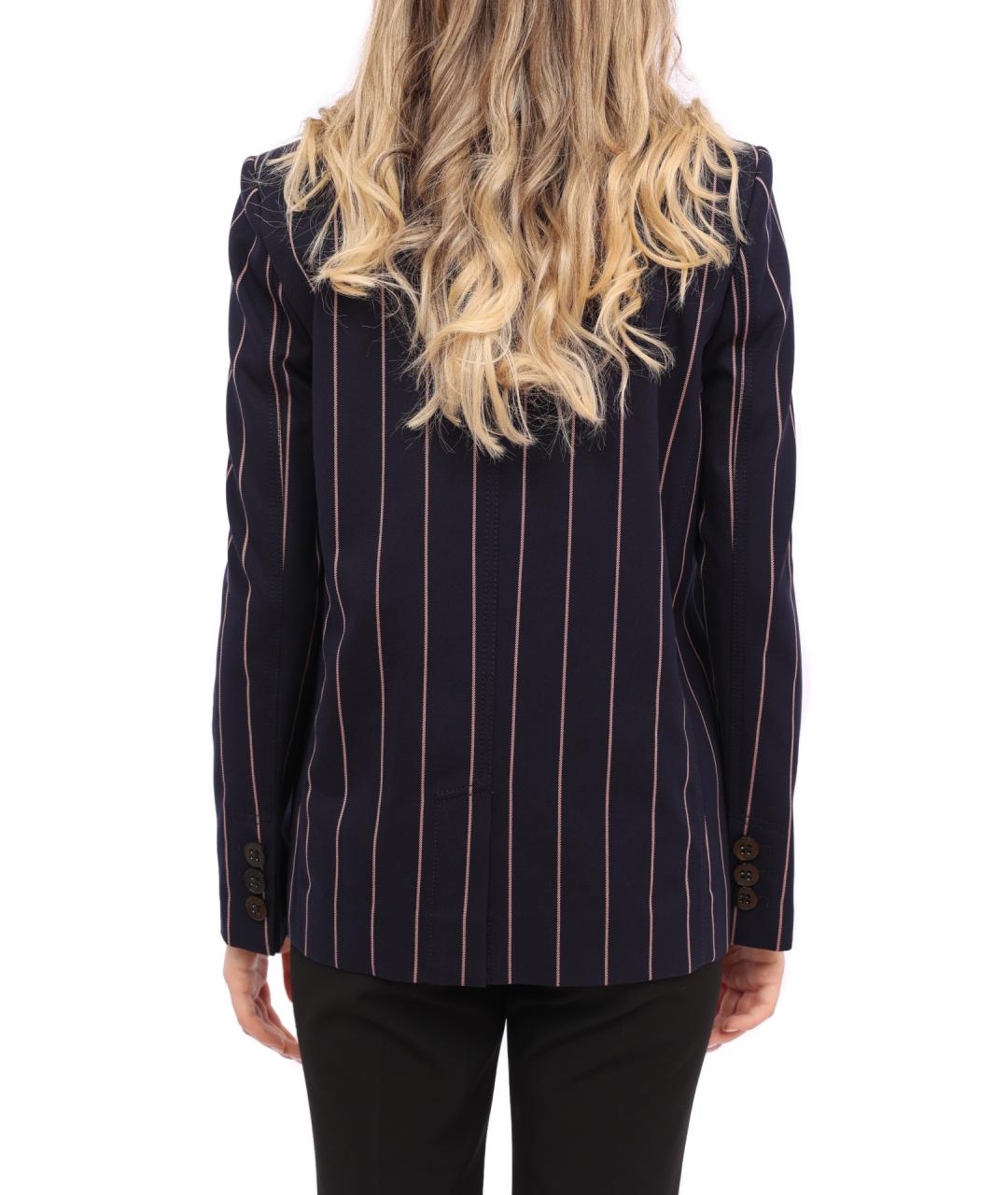 VICTORIA BECKHAM Синий жакет/пиджак, фото 4