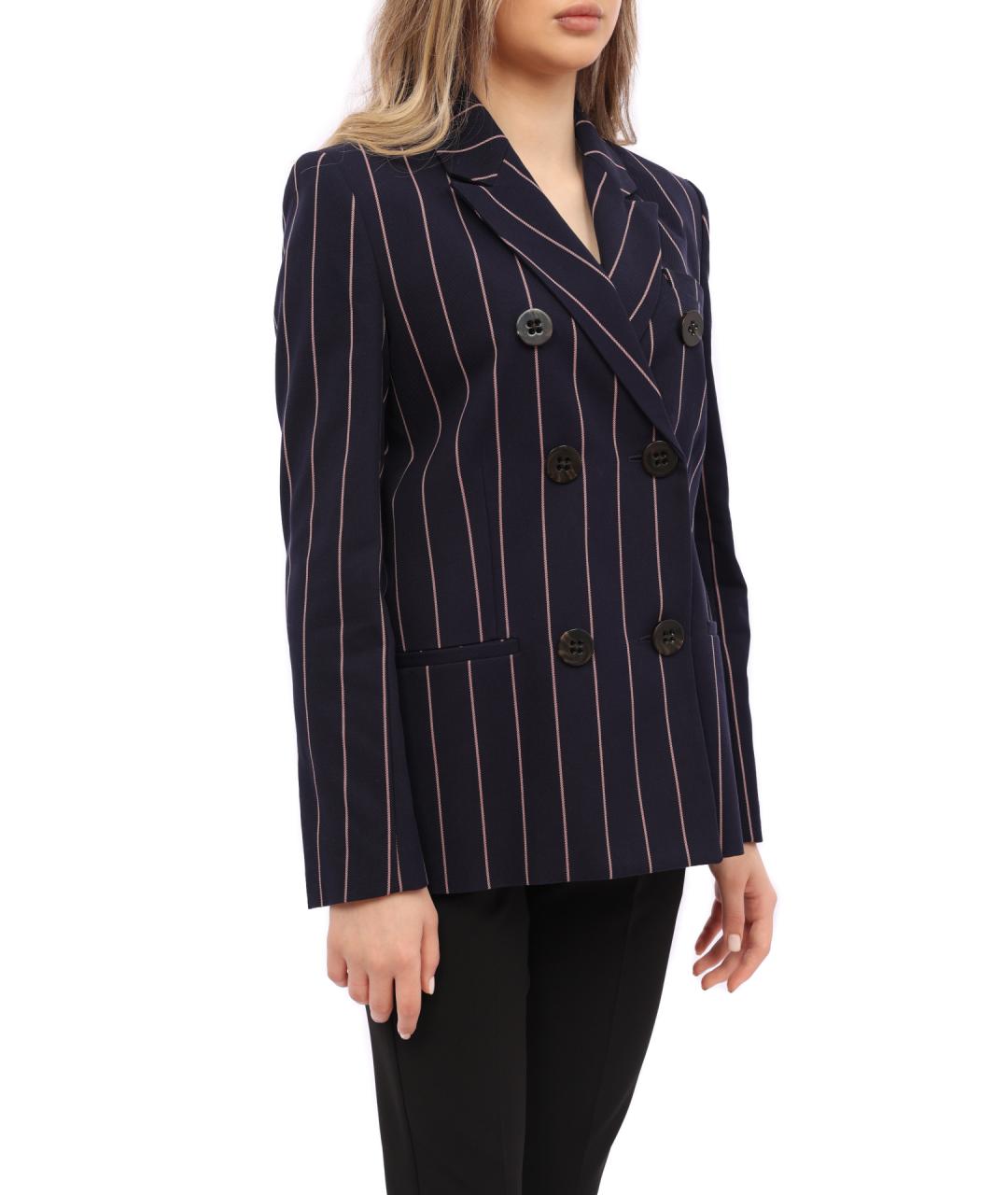 VICTORIA BECKHAM Синий жакет/пиджак, фото 5
