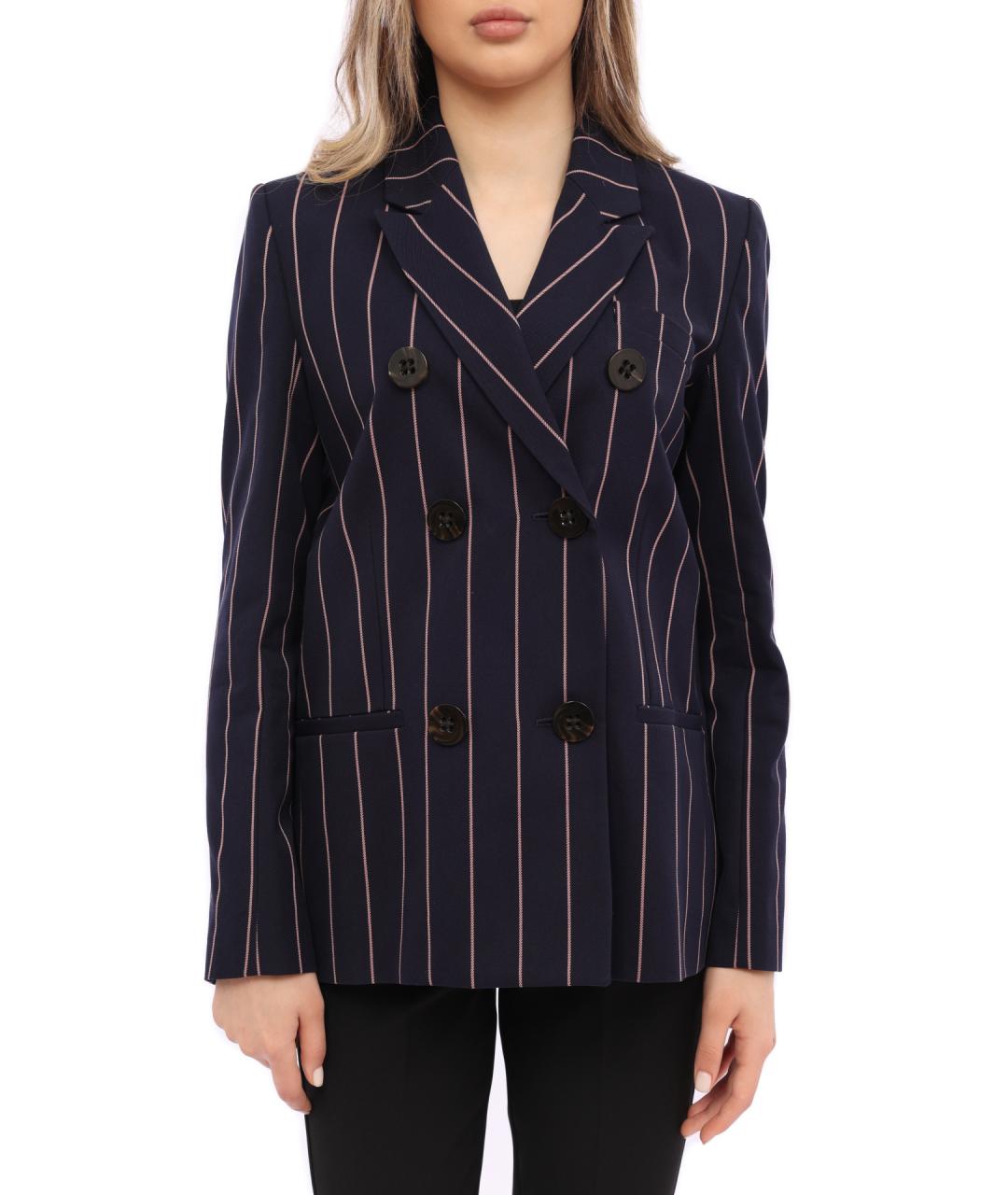 VICTORIA BECKHAM Синий жакет/пиджак, фото 1