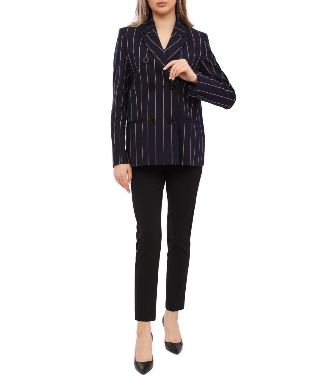 VICTORIA BECKHAM Синий жакет/пиджак, фото 2