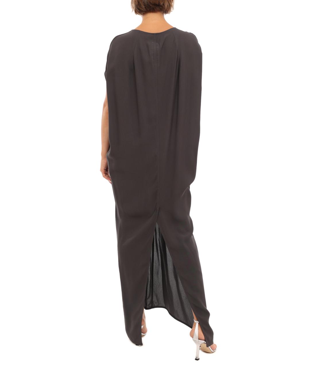 RICK OWENS Серое повседневное платье, фото 4