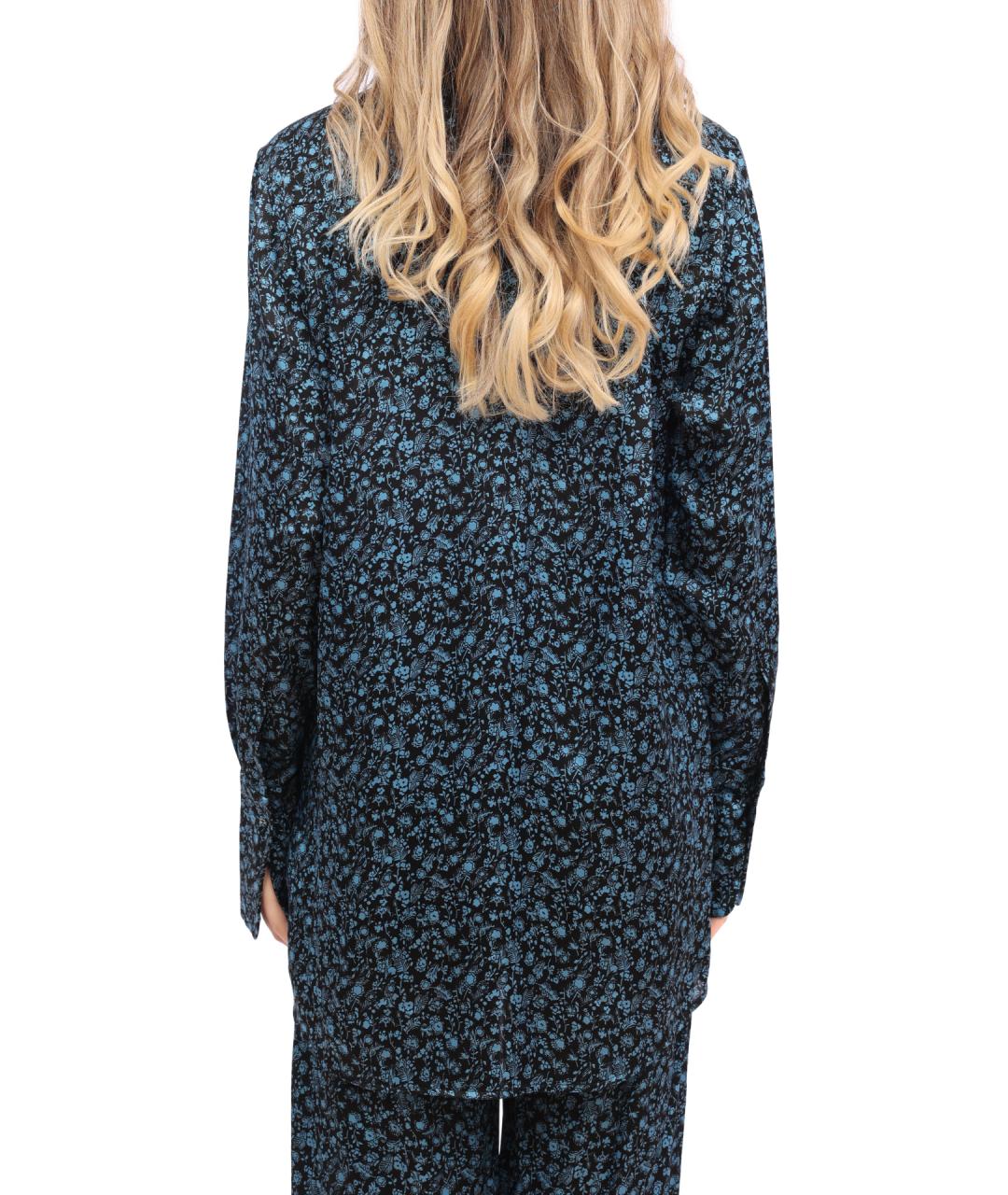 VICTORIA BECKHAM Черная рубашка, фото 4