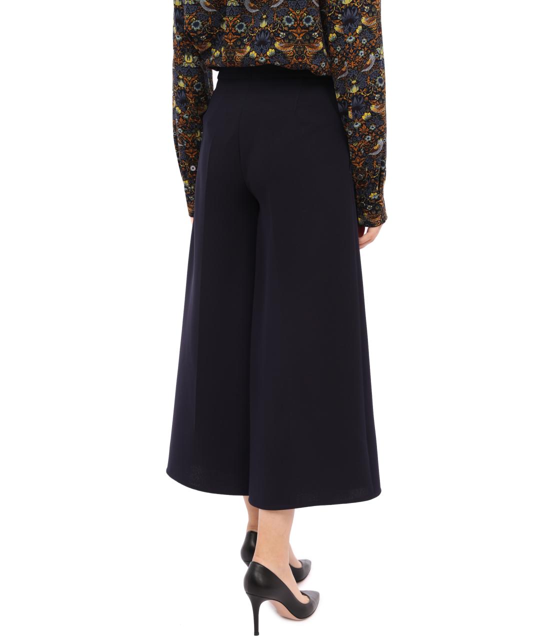 VICTORIA BECKHAM Темно-синие кюлоты, фото 6