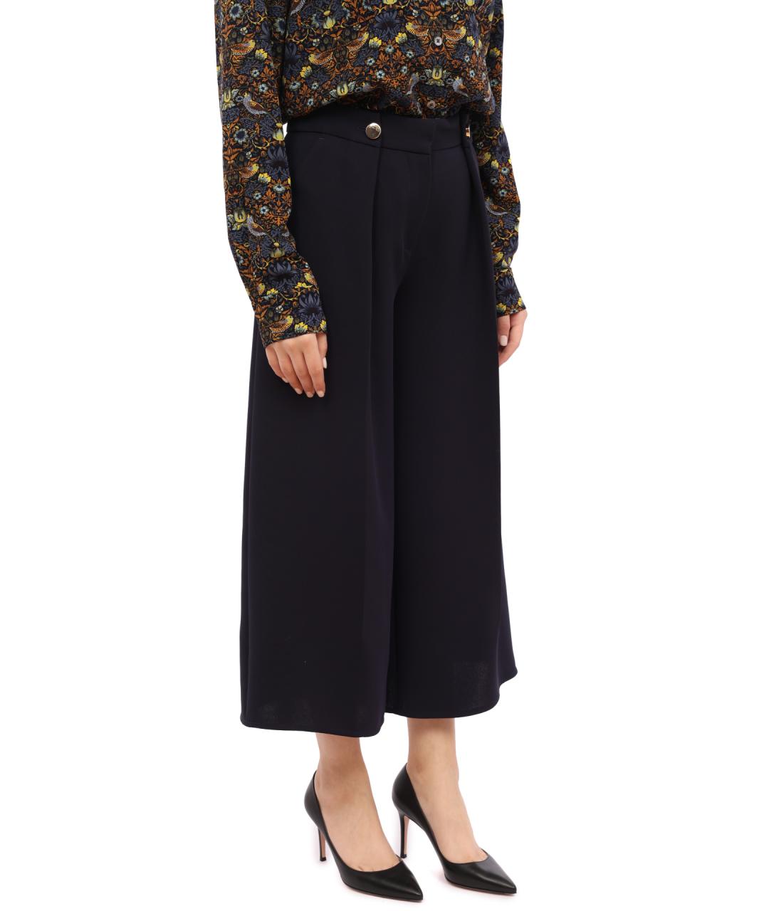 VICTORIA BECKHAM Темно-синие кюлоты, фото 4