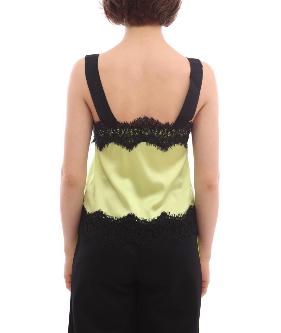 PINKO Желтая майка, фото 4