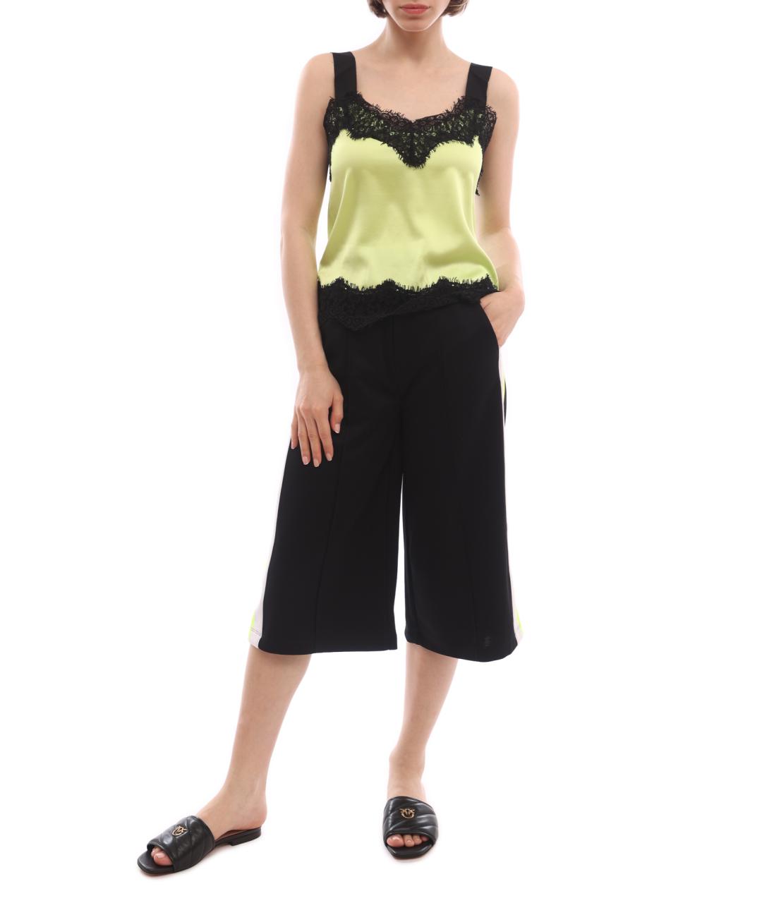 PINKO Желтая майка, фото 2