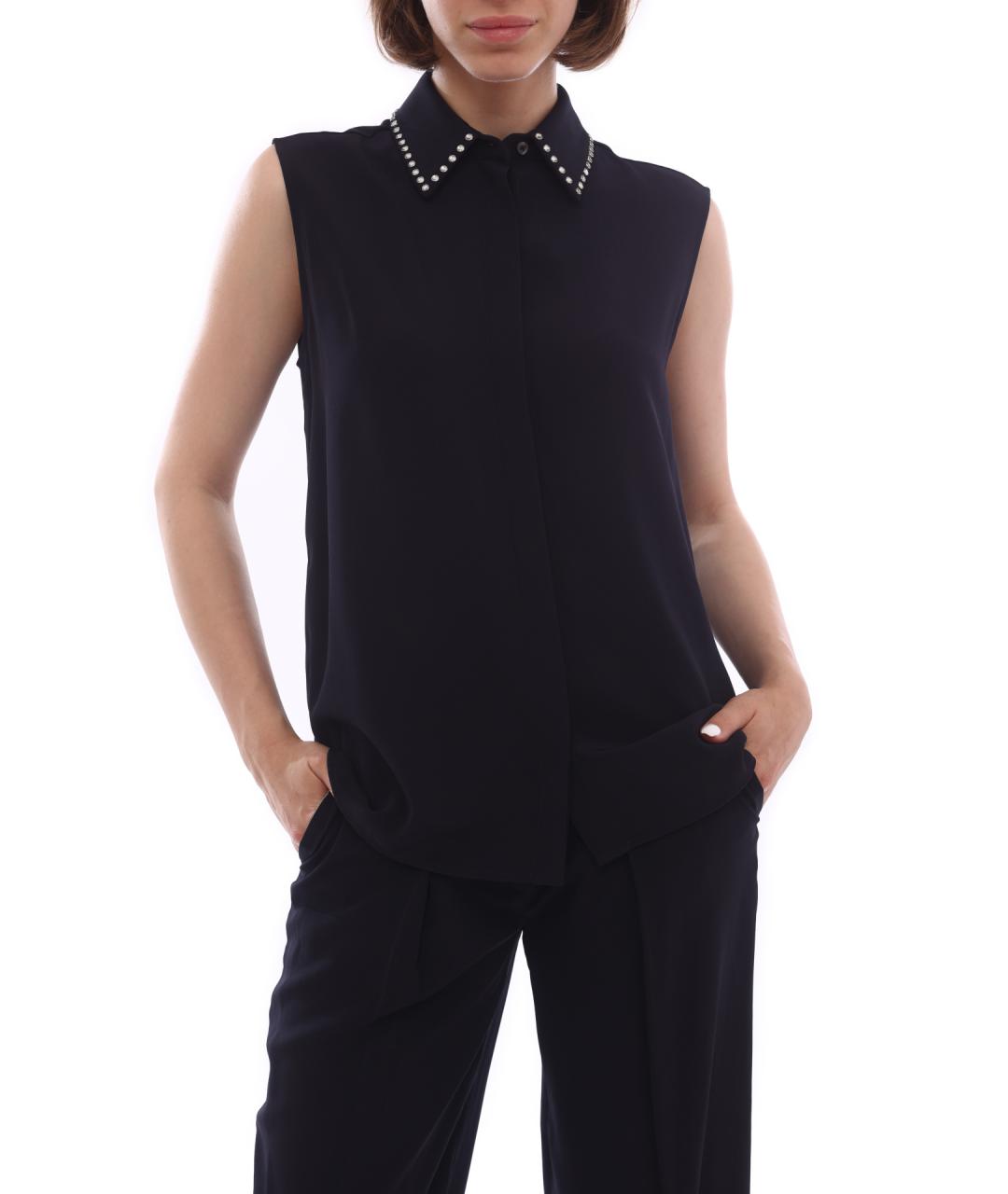 VICTORIA BECKHAM Синяя майка, фото 1