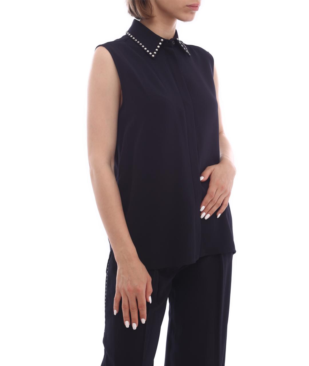 VICTORIA BECKHAM Синяя майка, фото 5