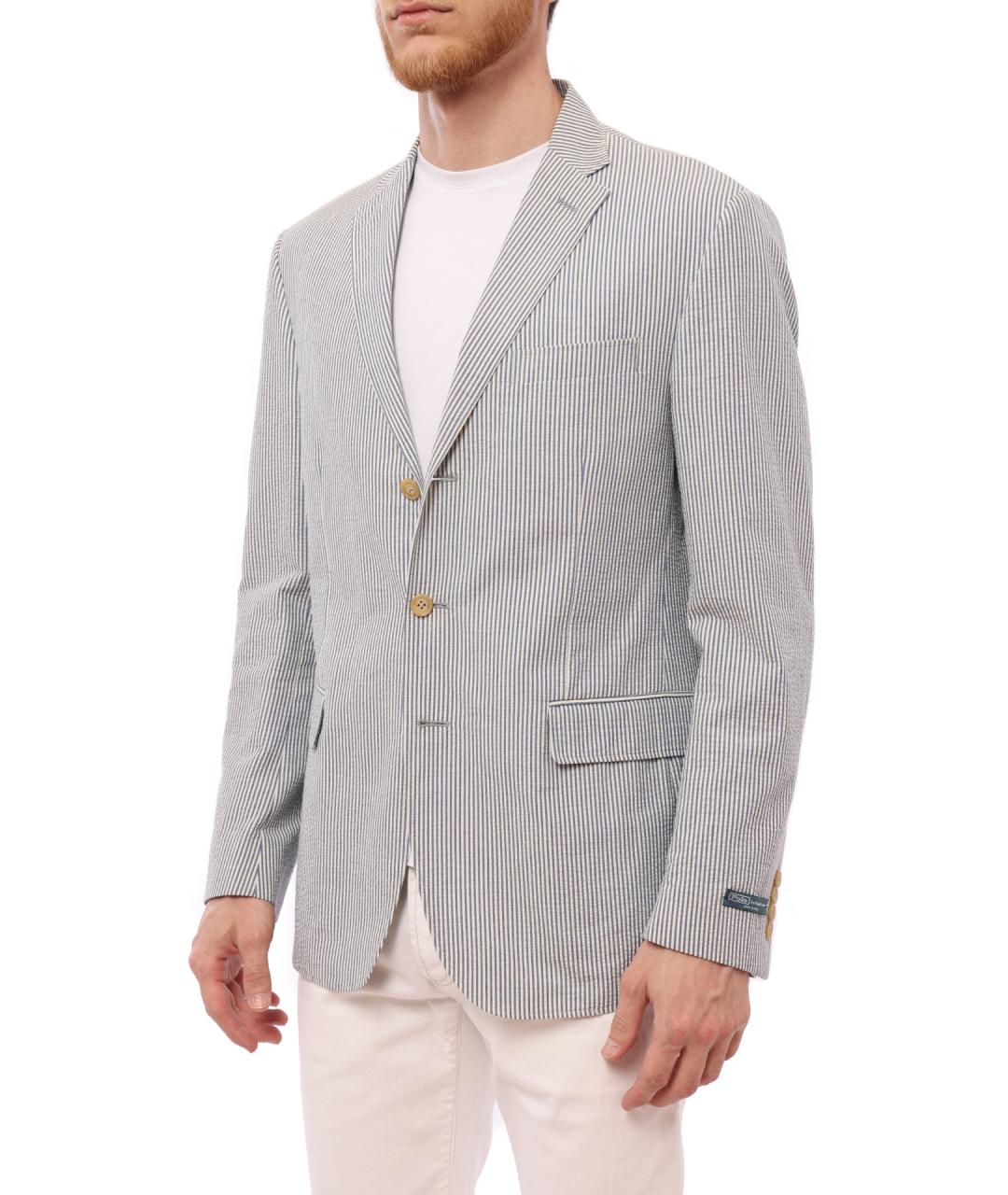 RALPH LAUREN Серый пиджак, фото 5