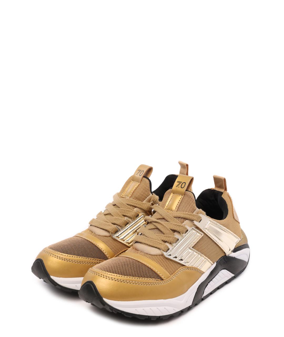EA7 Золотые кроссовки, фото 2