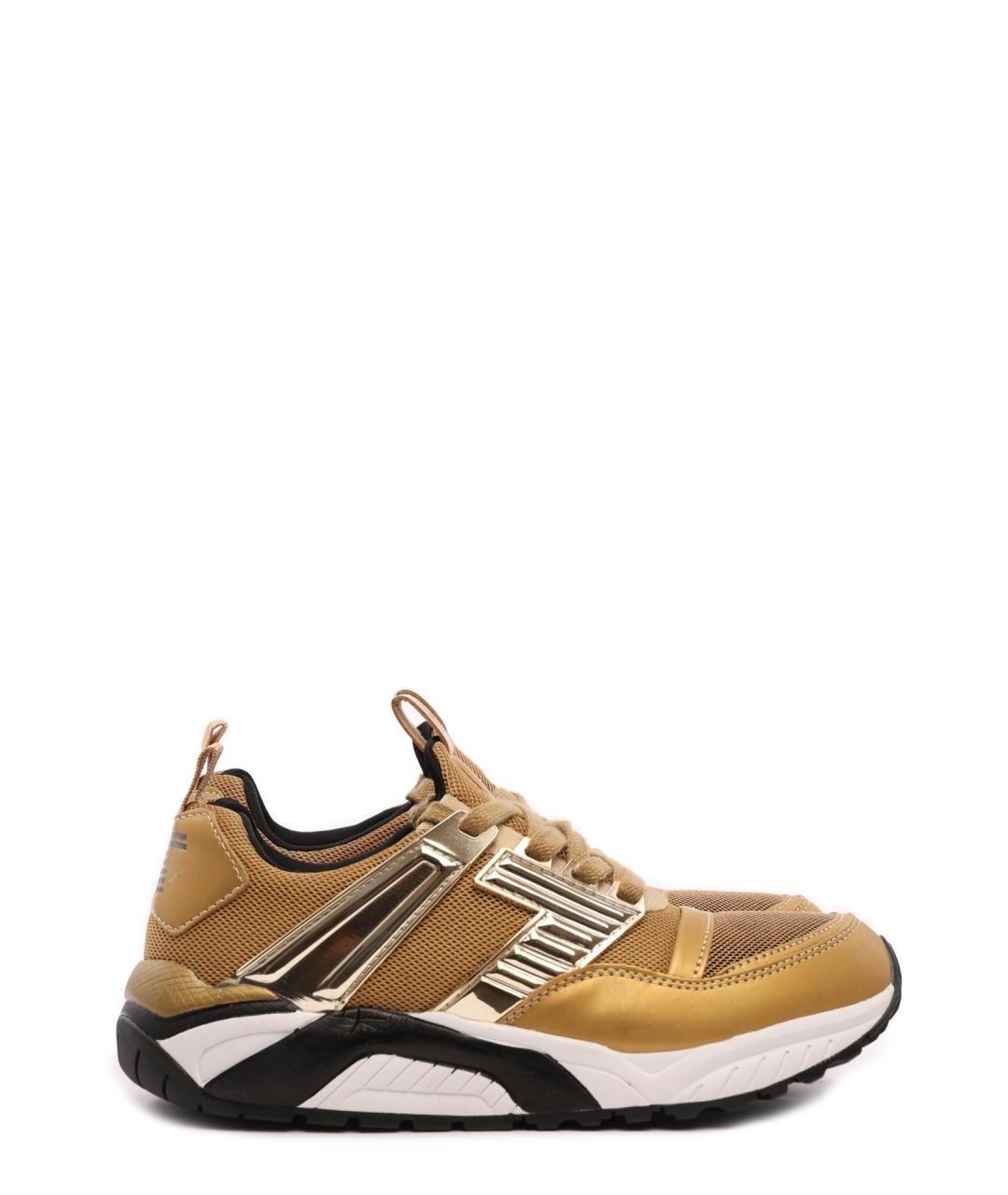 EA7 Золотые кроссовки, фото 1
