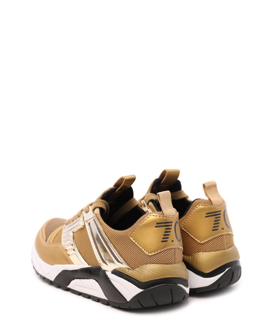 EA7 Золотые кроссовки, фото 3