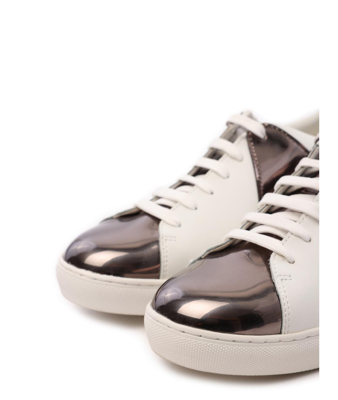 EMPORIO ARMANI Мульти кожаные кеды, фото 5