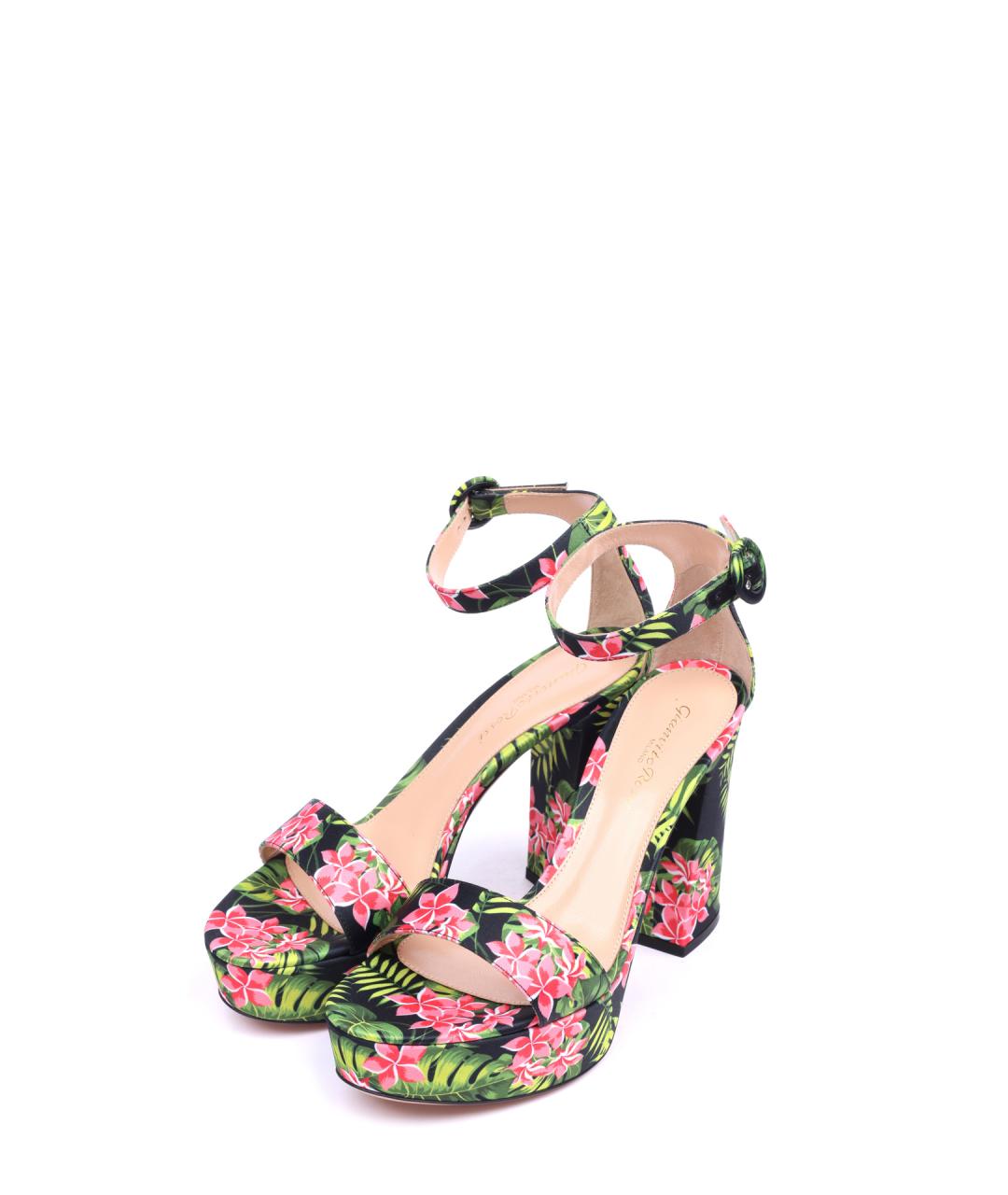 GIANVITO ROSSI Мульти босоножки, фото 2